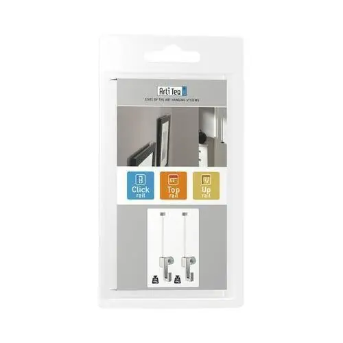 Artiteq PHS perlonkoord + haak 4kg Click + Top + Up rail 5pp (2 stuks)