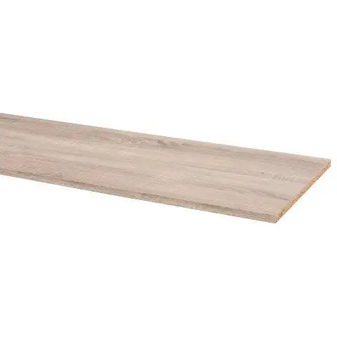 JeWe meubelpaneel reliëf 18mm gebronsd eiken 250x40cm