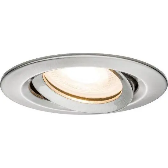 Paulmann Premium IBL set Name IP65 zwenkbaar LED 1x7W 230 V GU10 51 mm ijzer geb/alu zink
