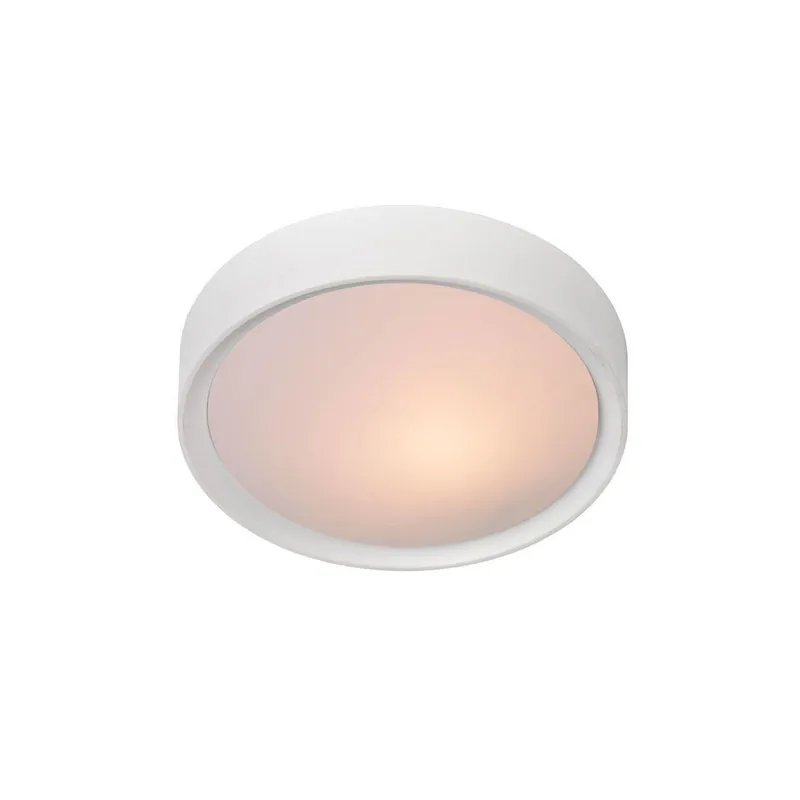Lucide Lex plafonniere 25cm 1xE27 wit