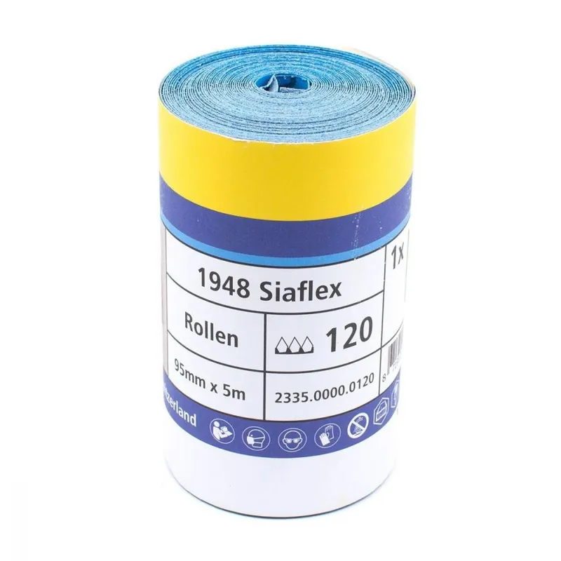 Sia siaflex schuurpapier op rol 95 mm x 5 meter