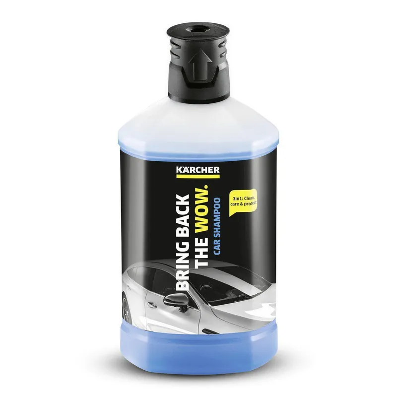 Karcher Plug&Clean autoreiniger Wash & Wax 3in1 1 liter