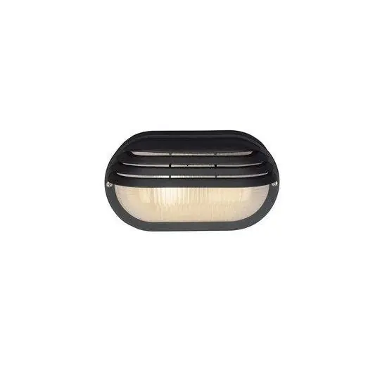 Wandlamp Massive Wall zwart 1x40W 230V