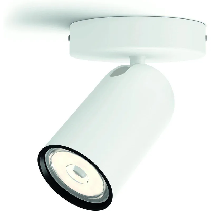 Opbouwspot Philips Pongee wit 1xnw 230V