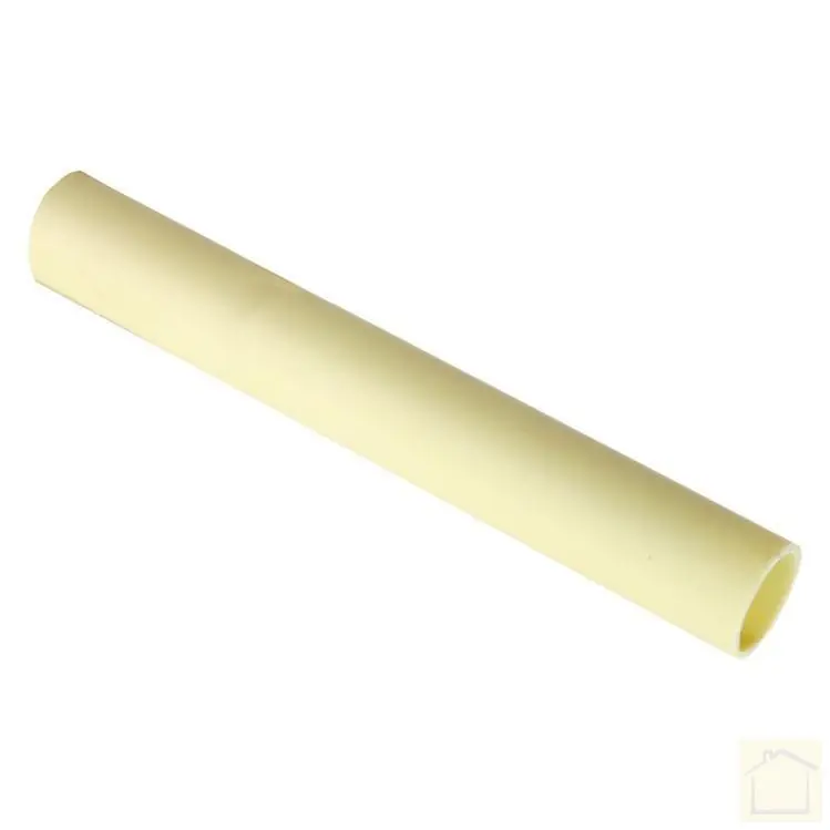 Installatiebuis slagvast Ø5/8 4 meter crème