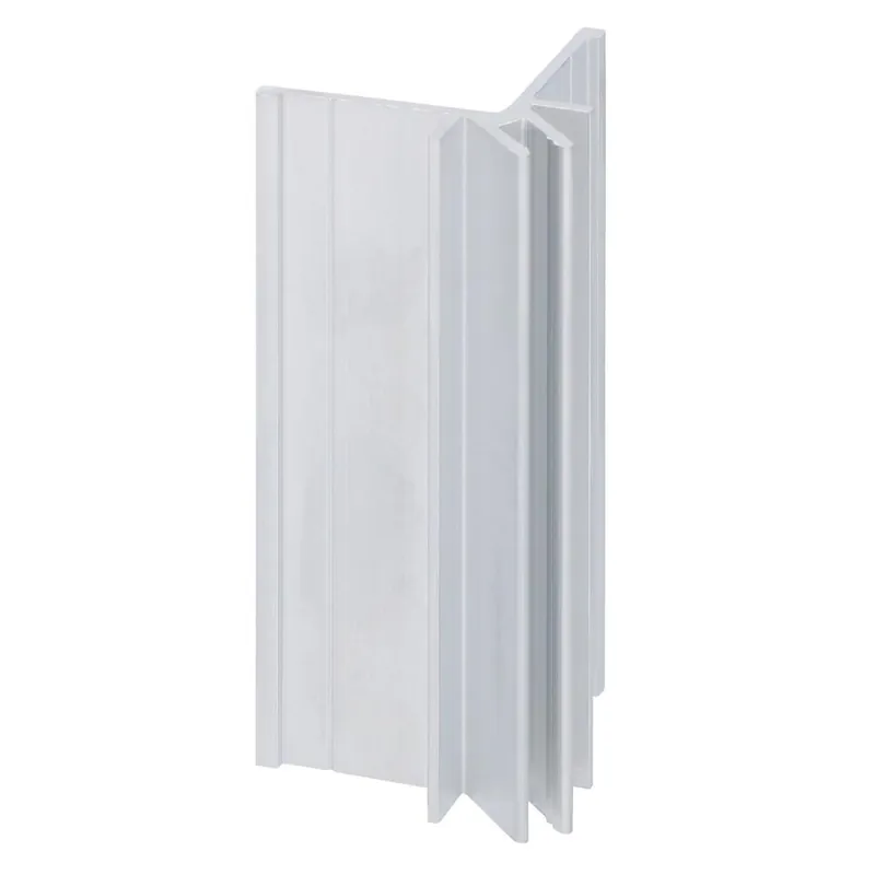 Keralit basis hoekprofiel uitwendig aluminium 4 meter