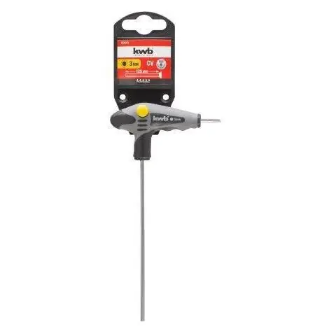 KWB Schroevendraaier T-Greep 6-Kant 3mm