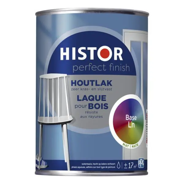 HISTOR PERFECT FINISH HOUTLAK MAT BASIS LN 1250 ML