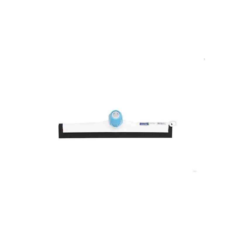 Vloertrekker kunststof 35 cm. zwart rubber MM