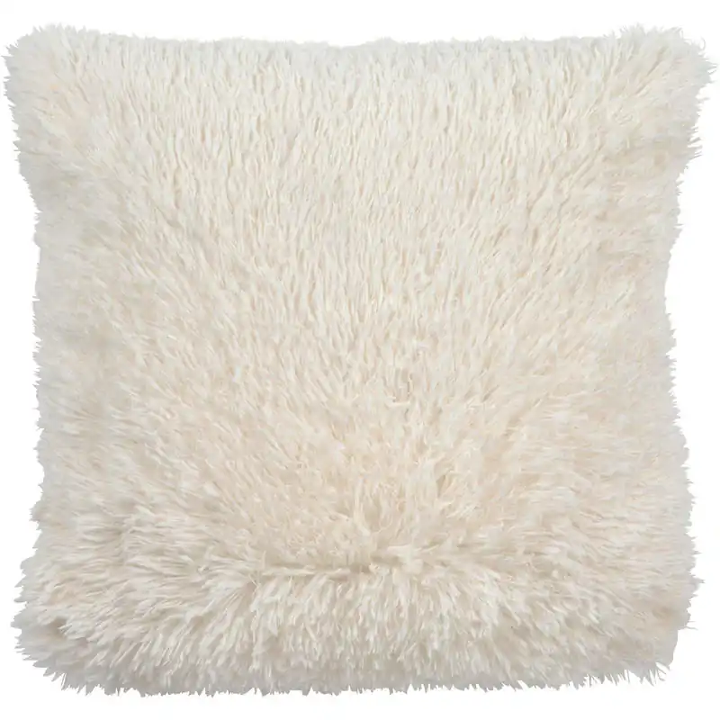 Dutch Decor sierkussen Fluffy Snow White 45×45 cm