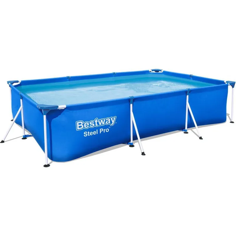 Bestway zwembad steel pro set rechthoek 300