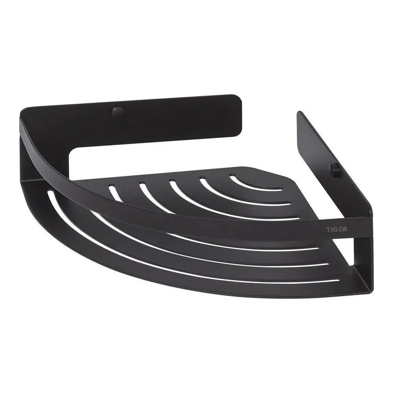 Tiger Caddy douchemand hoek 22,4cm zwart