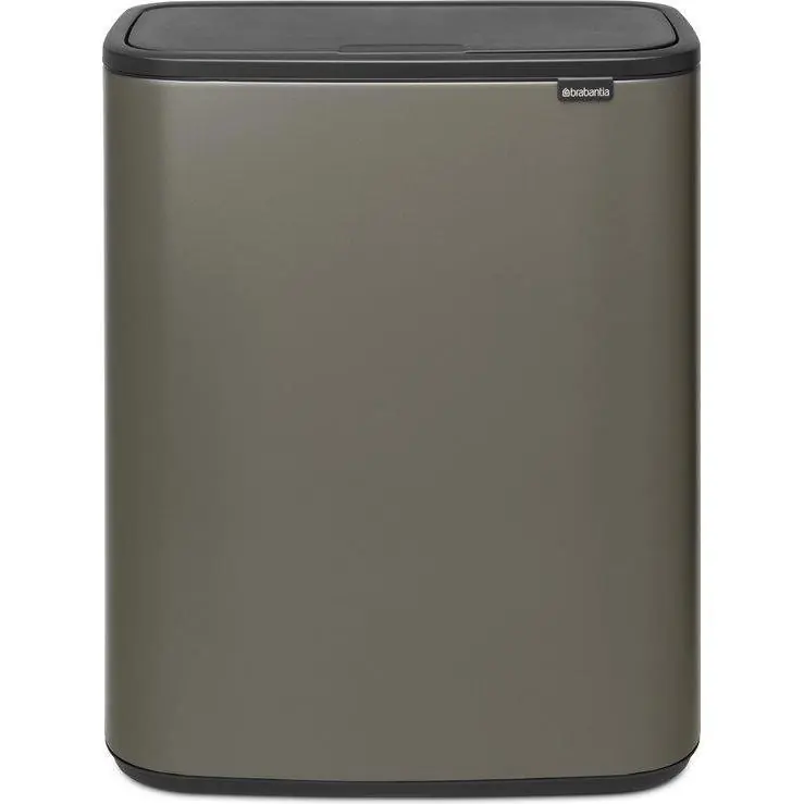 Brabantia Bo Touch Bin afvalemmer 60 ltr. Platinum