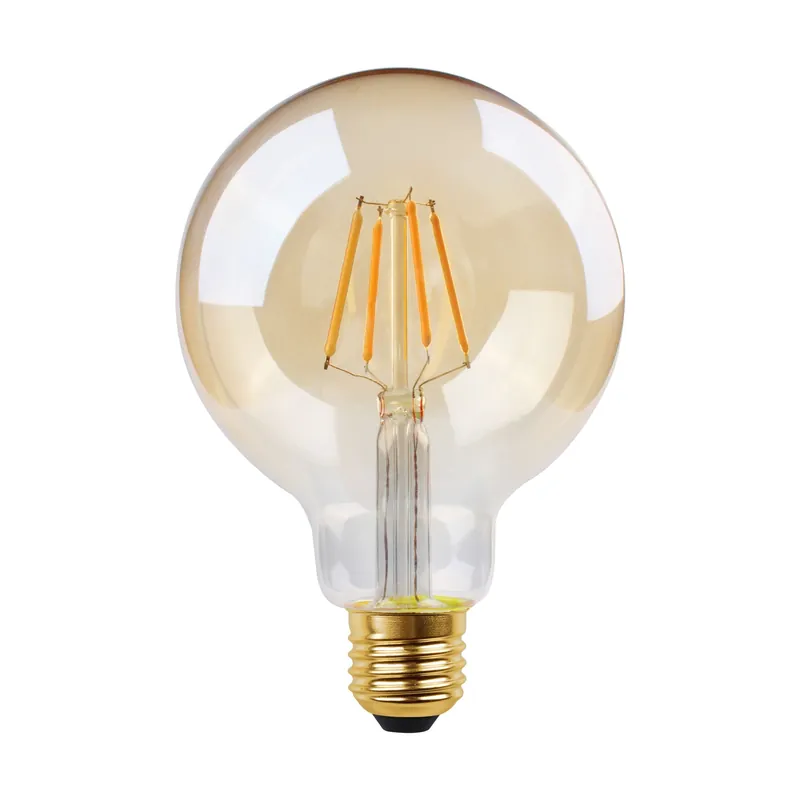 E27 LED G95 4W amber 2200K 3-stepdimming