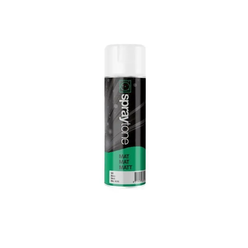 Spraytone Mat binnen/buiten wit 400 ml