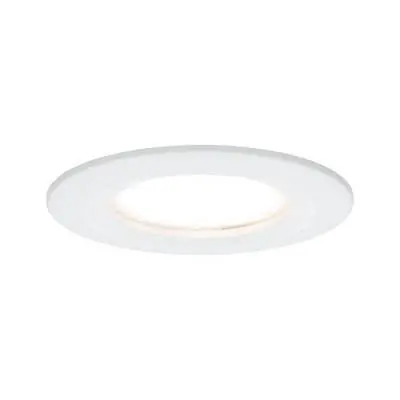 Paulmann EBL set Nova Coin 3-stapdim rond stijf LED 1x6,5W 2700K 230V wit mat/alu