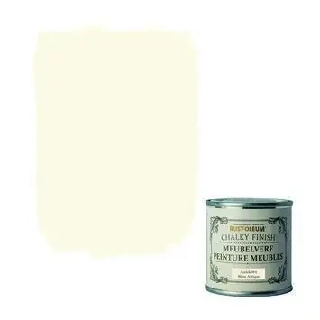 Rust-Oleum Chalky Finish meubelverf antiek wit 125 ml.