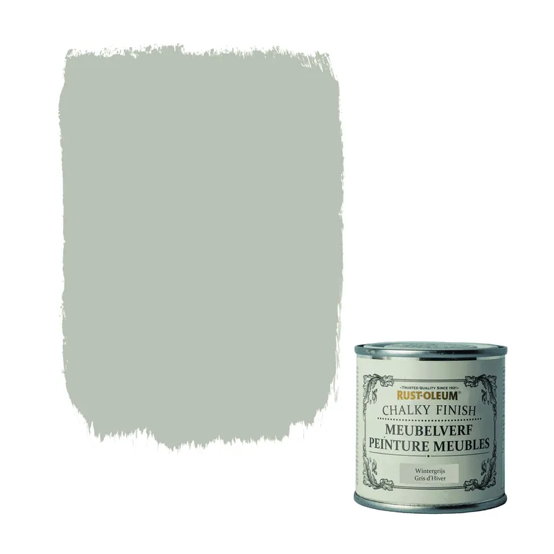Rust-Oleum Chalky Finish meubelverf wintergrijs 125 ml.