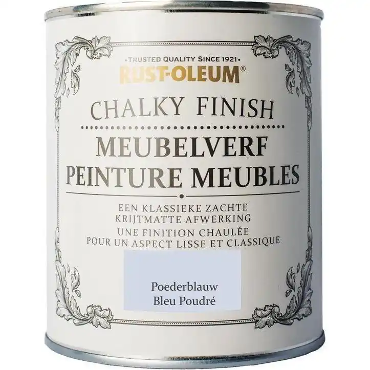 Rust-Oleum Chalky Finish meubelverf poederblauw 125 ml.
