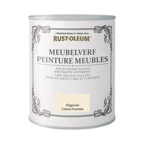 Rust-Oleum Chalky Finish meubelverf slagroom 750 ml.