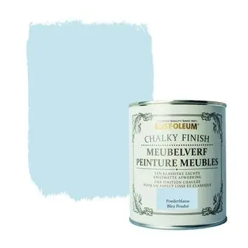 Rust-Oleum Chalky Finish meubelverf poederblauw 750 ml.