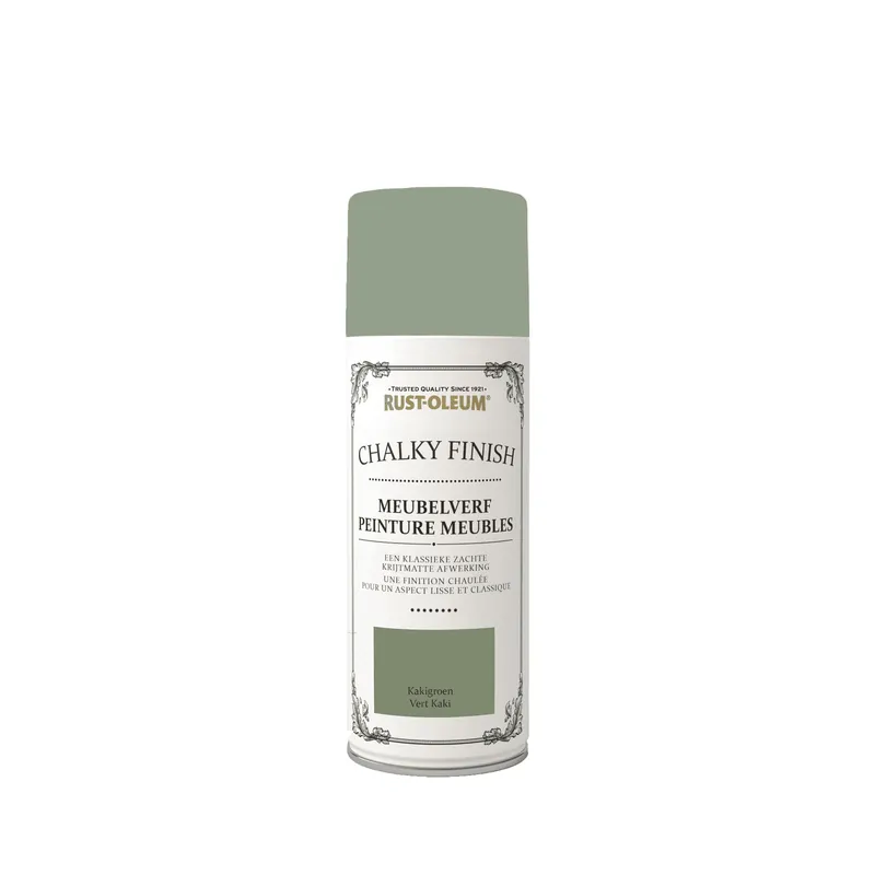Rust-Oleum Chalky Finish meubelverf spuitbus kakigroen 400 ml.