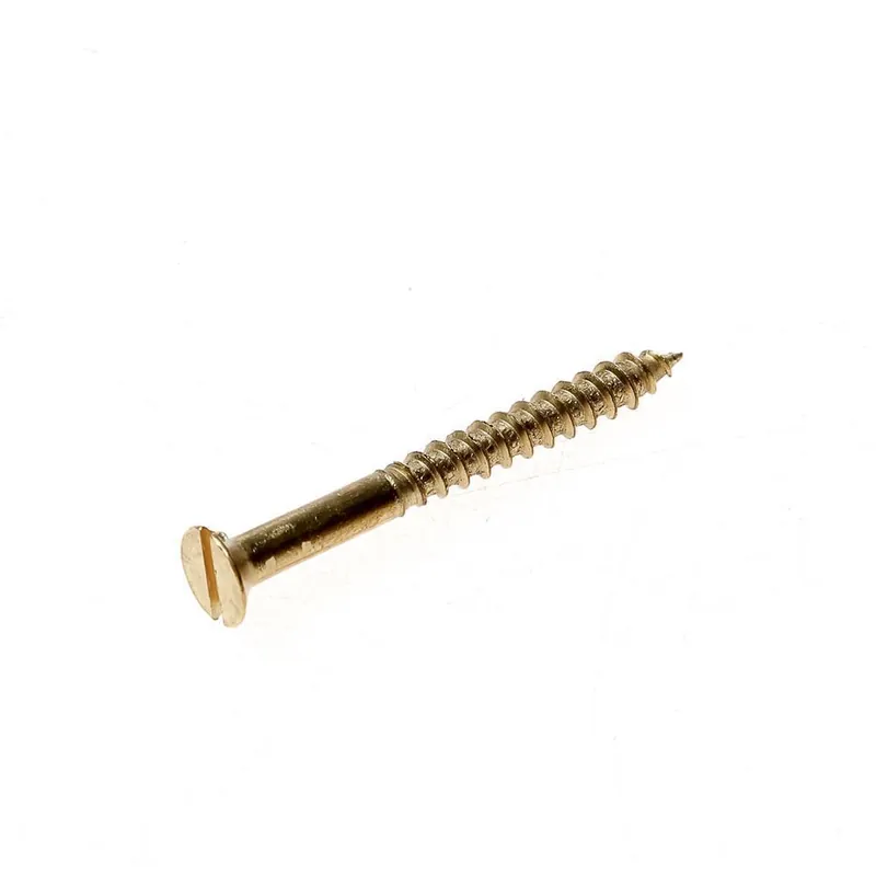 Home-fix houtschroef messing blank PK ZS 3.0x25 (20)