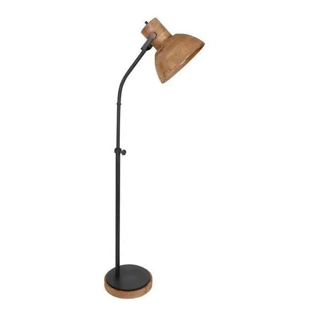 Light & Living vloerlamp Imbert 47x29x129cm bruin/zwart