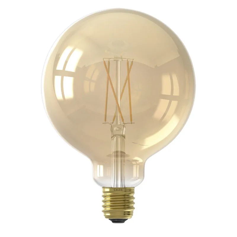 CALEX Smart LED Filament Gold Globe-lamp G125 E27 220-240V 7W 806lm 1800-3000K