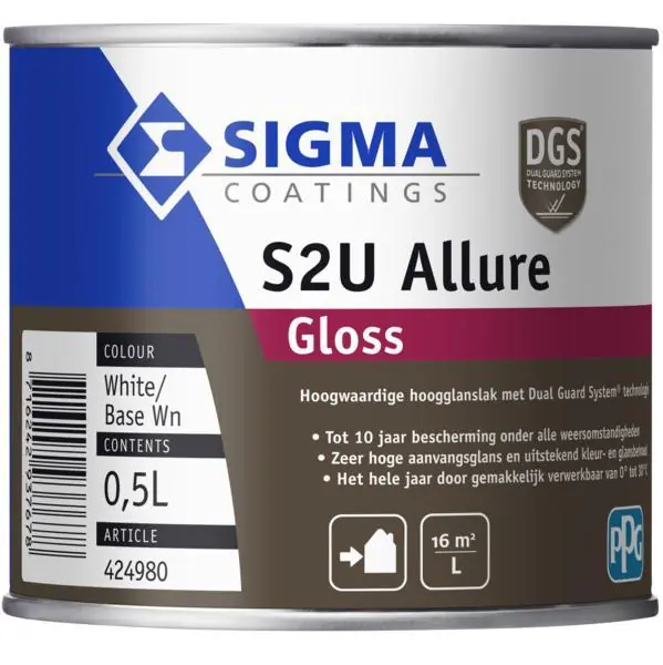 Sigma S2U Allure Wit/Basis WN 500 ml