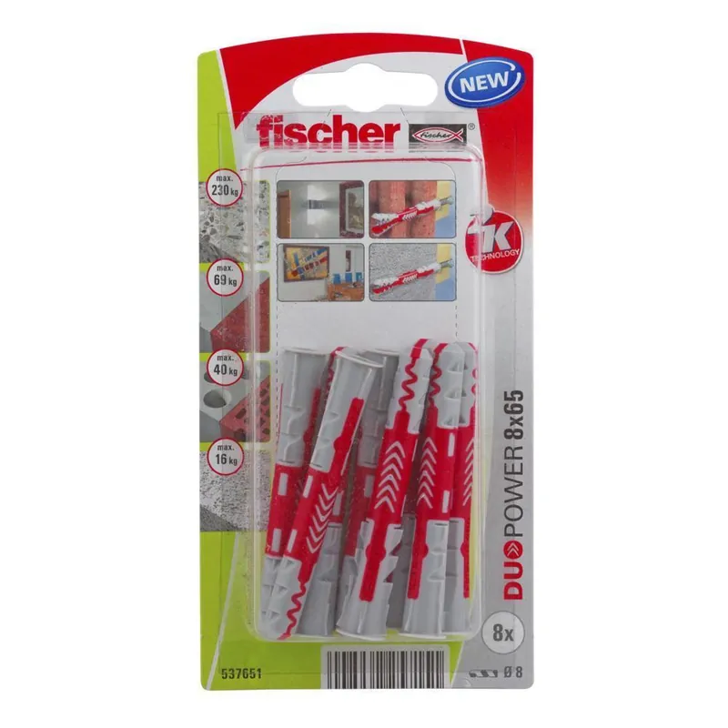 Fischer DUOPOWER 8x65 Plug