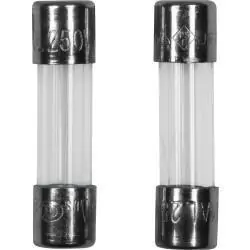 Glaszekering 1,25a t 2 st.