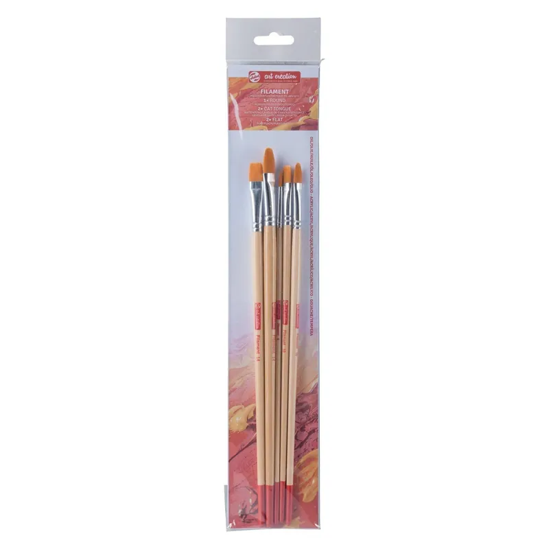 Talens art creation penselenset polyester 5 stuks
