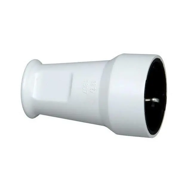 PVC contrastekker IP20 3x1,5mm 16/250V arctic wit