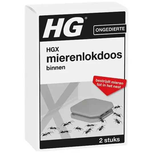 HGX lokdoos tegen mieren