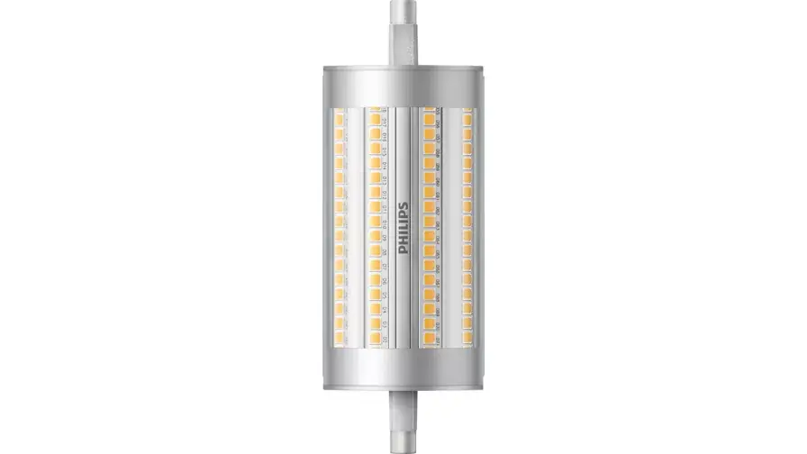 Philips LED staaflamp transparant R7s 17,5W (150W) koel wit dimbaar