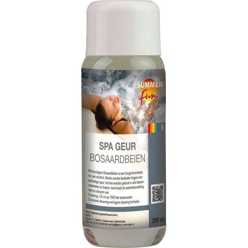 Summer fun spa aroma bosaardbei 250ml