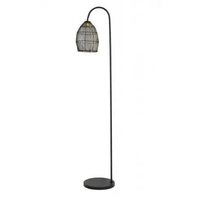 Light & Living vloerlamp Meya 34x30,5x172cm zwart