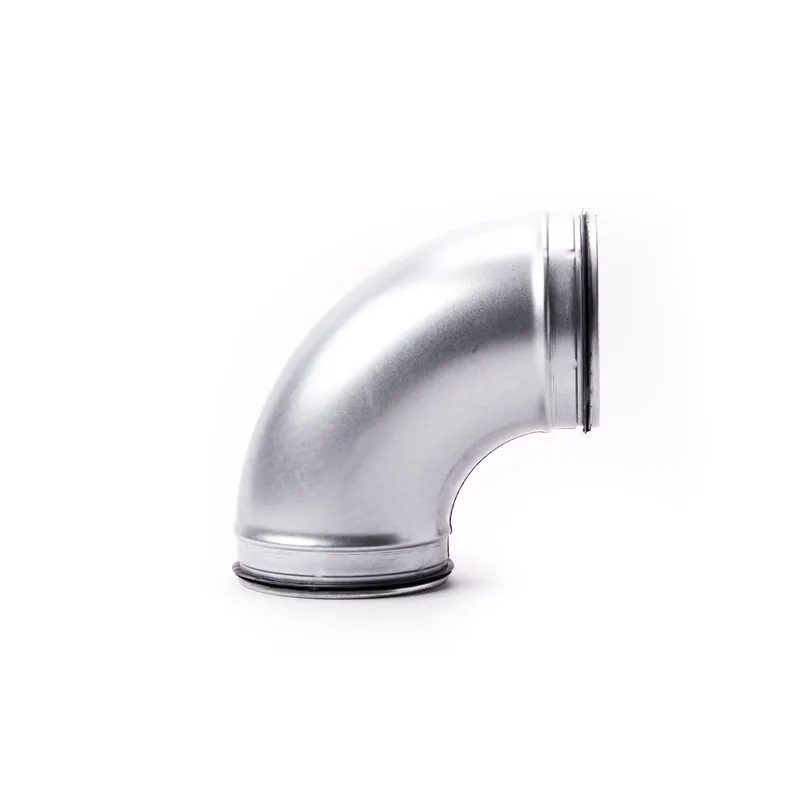 Safe gladde bocht  100mm 90 1 mtr.