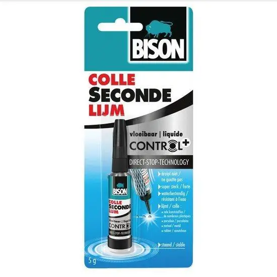 Bison secondelijm control vloeibaar 5g