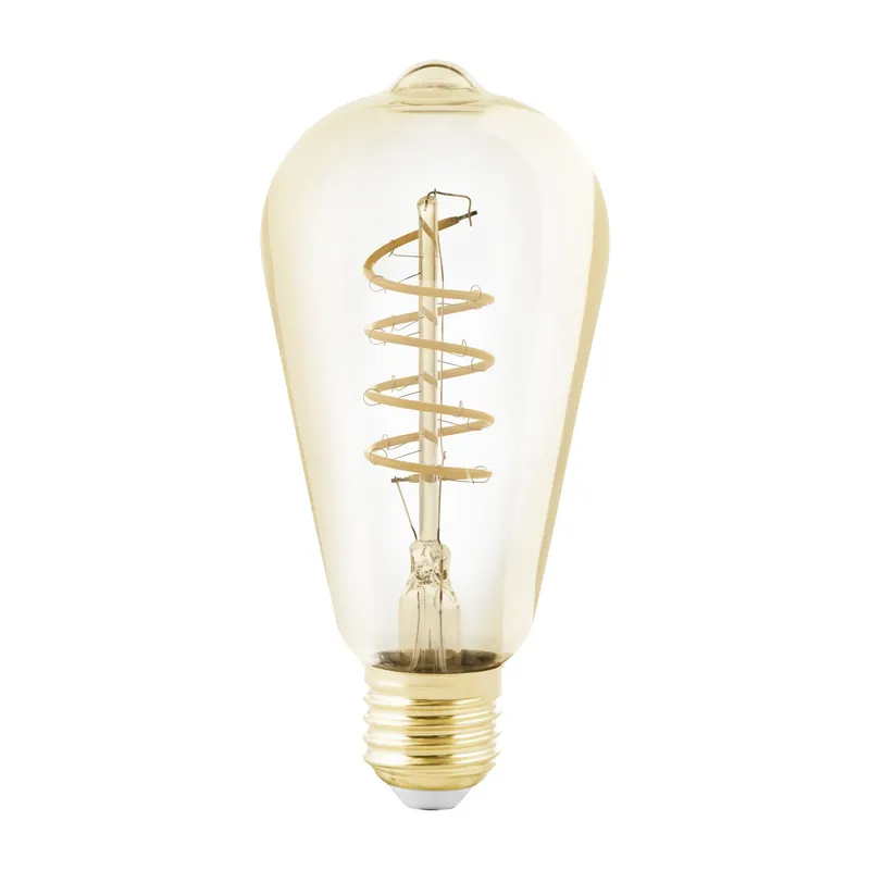 Eglo LED lamp Edison E27 ST64 amber dimbaar