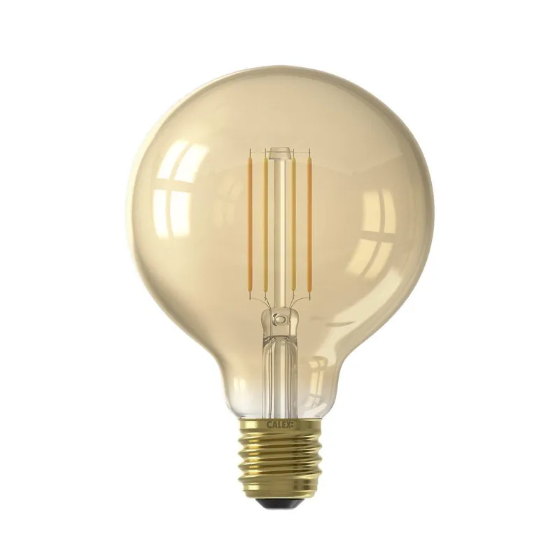 CALEX Smart LED Filament Gold Globe-lamp G95 E27 220-240V 7W 806lm 1800-3000K