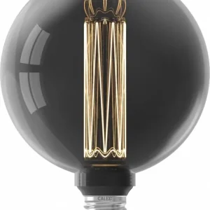 Calex LED Crown globelamp E27 3,5W titanium dimbaar
