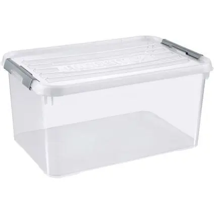 Curver Handy+ opbergbox 50 liter transparant