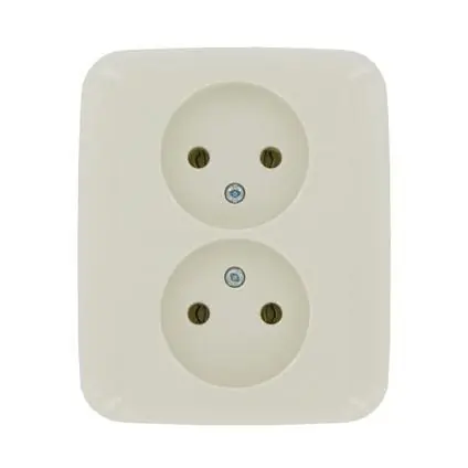 Busch-Jaeger SI Reflex inbouw WCD 2-voudig Z-RA creme