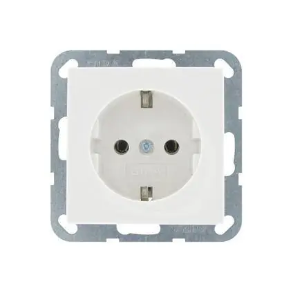Gira ST55 WCD 1-voudig RA wit