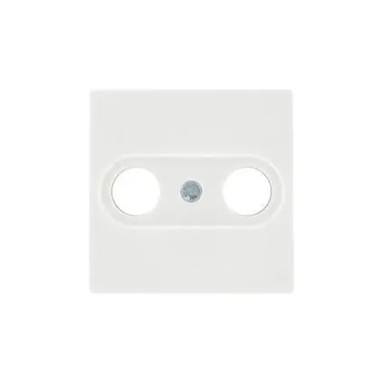 Jung AS500 coax afdekplaat wit