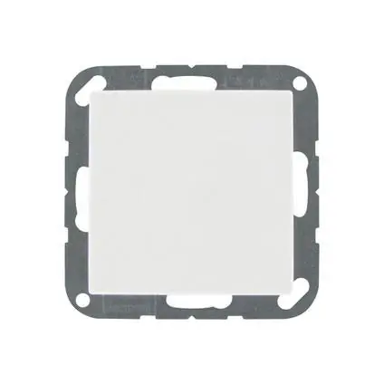 Jung AS500 inbouw blindplaat wit