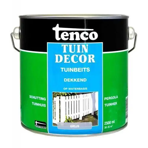 Tenco Tuindecor dekkend grijs 2,5 liter