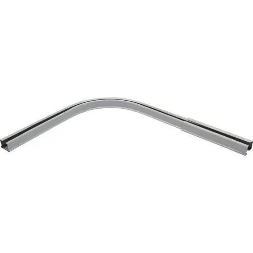 Intensions bocht 90° + verbinder PLUS rail wit 5pp